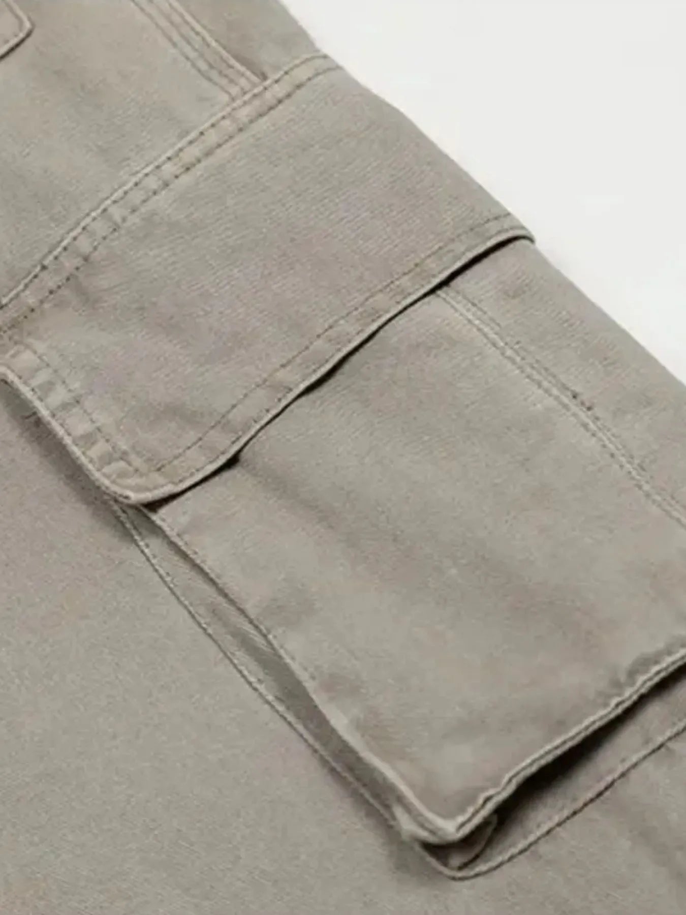 Men's Straight Cargo Pants with Multiple Pockets - Velora Luxury Fashion