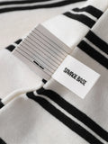Men's Striped Round Neck Long Sleeve T-Shirt - Velora Luxury Fashion
