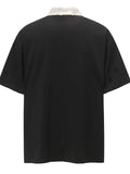 Men's Striped Short Sleeve Polo - Velora Luxury Fashion