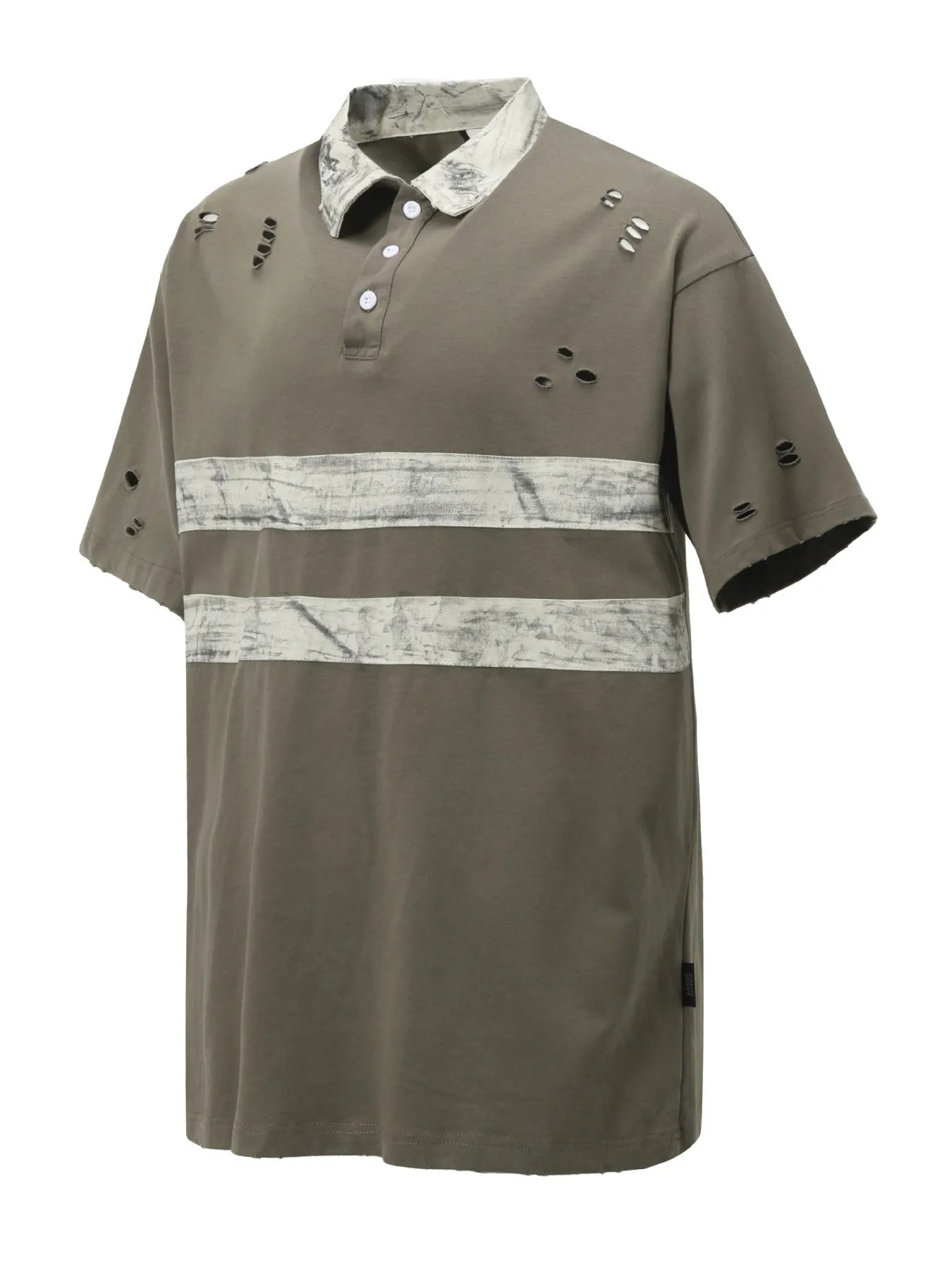 Men's Striped Short Sleeve Polo - Velora Luxury Fashion