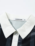 Men's Striped Short Sleeve Polo - Velora Luxury Fashion