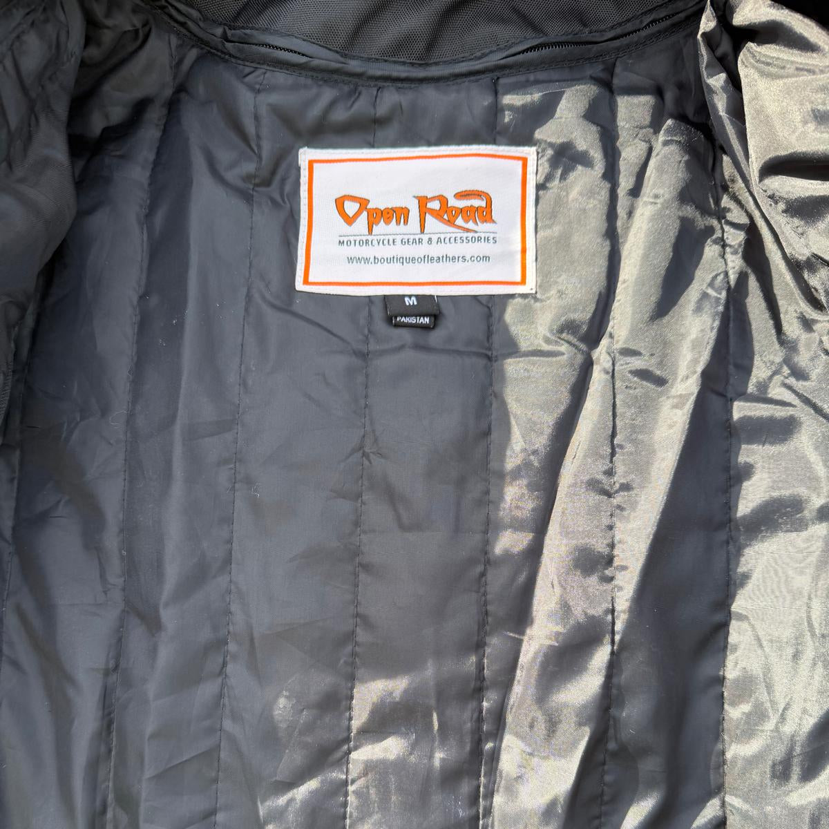 Men's Textile Motorcycle Jacket. Protective Armor, Reflective Strips & Multiple Pockets - Velora Luxury Fashion