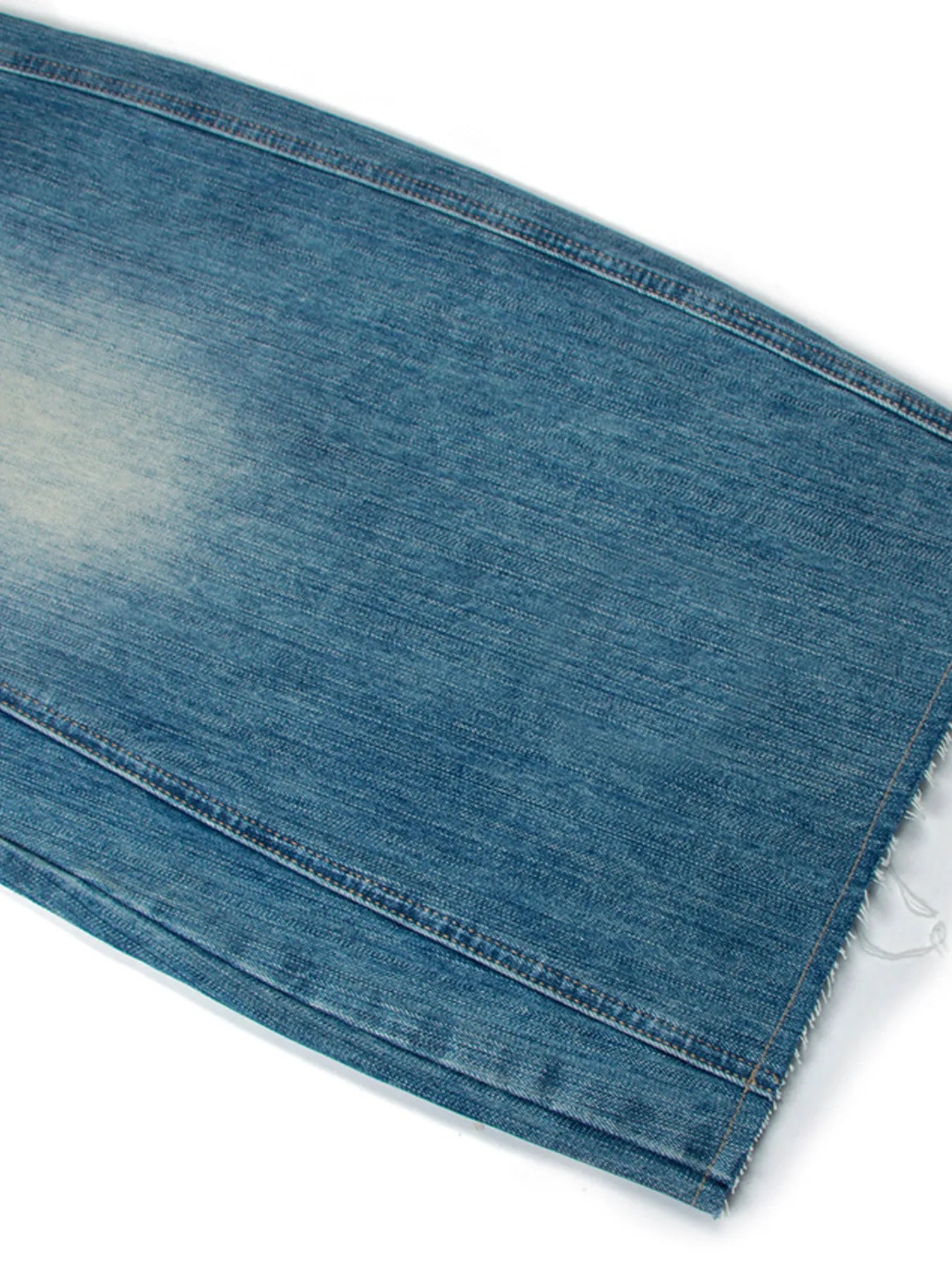 Men's Vintage Washed Curved Jeans - Velora Luxury Fashion