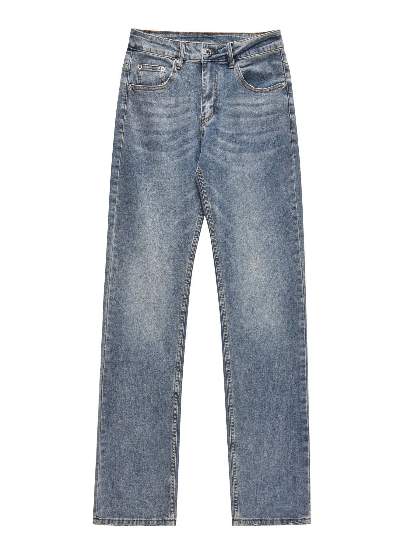 Men's Wash Straight Leg Jeans - Velora Luxury Fashion
