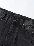 Men's Wash Wide Leg Flare Jeans - Velora Luxury Fashion