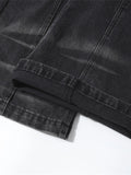 Men's Wash Wide Leg Flare Jeans - Velora Luxury Fashion