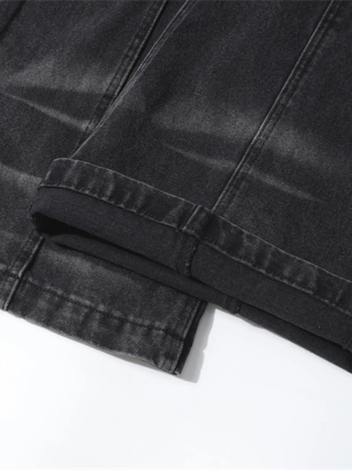 Men's Wash Wide Leg Flare Jeans - Velora Luxury Fashion