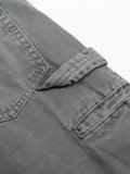 Men's Washed Distressed Curved Jeans - Velora Luxury Fashion