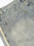 Men's Washed Wide Leg Jeans - Velora Luxury Fashion