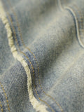 Men's Washed Wide Leg Jeans - Velora Luxury Fashion