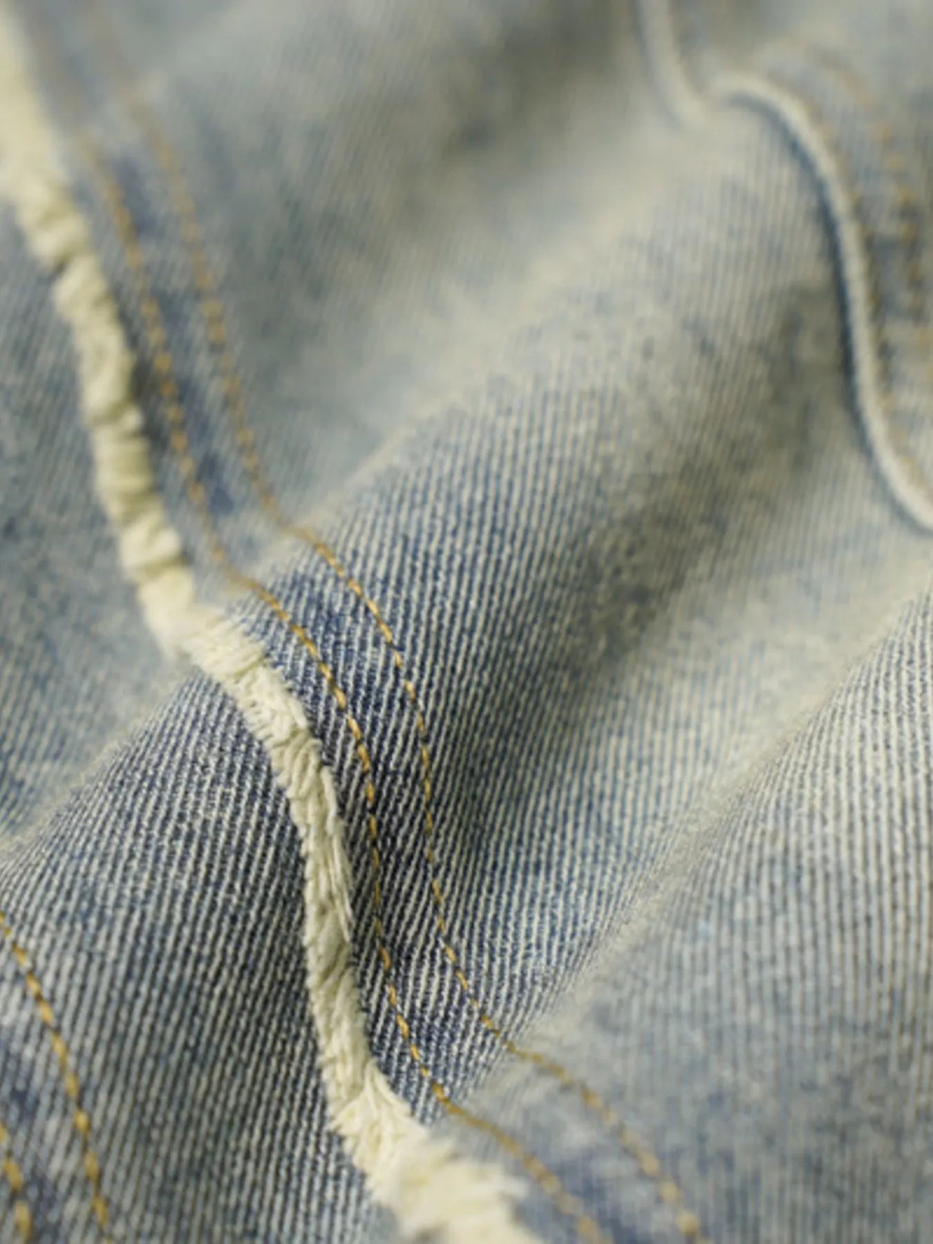 Men's Washed Wide Leg Jeans - Velora Luxury Fashion