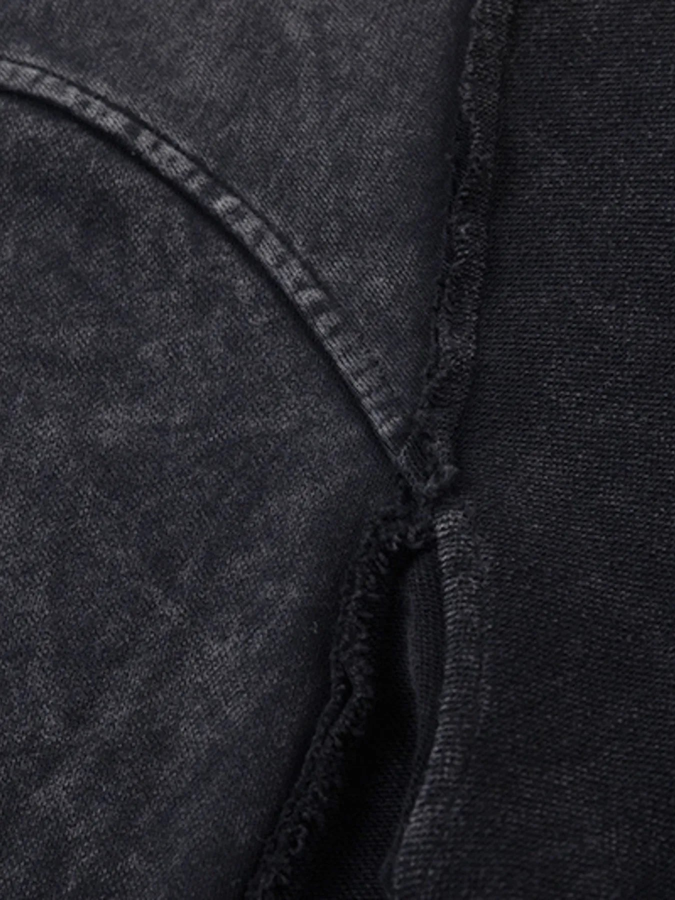 Men's Washed Zip-Up Hoodie with Pockets - Velora Luxury Fashion