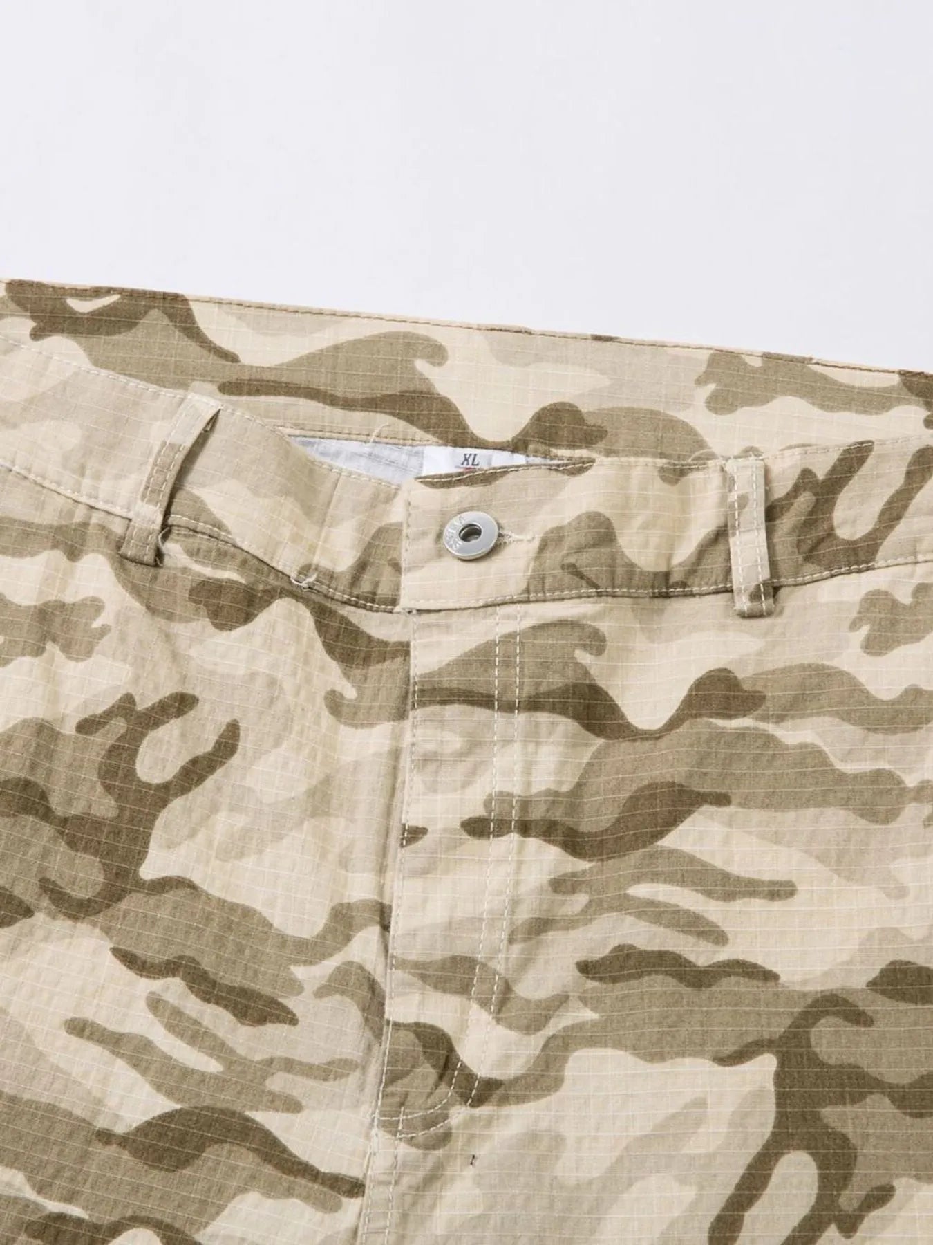Men's Wide Leg Camo Print Cargo Pants - Velora Luxury Fashion