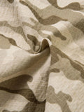 Men's Wide Leg Camo Print Cargo Pants - Velora Luxury Fashion