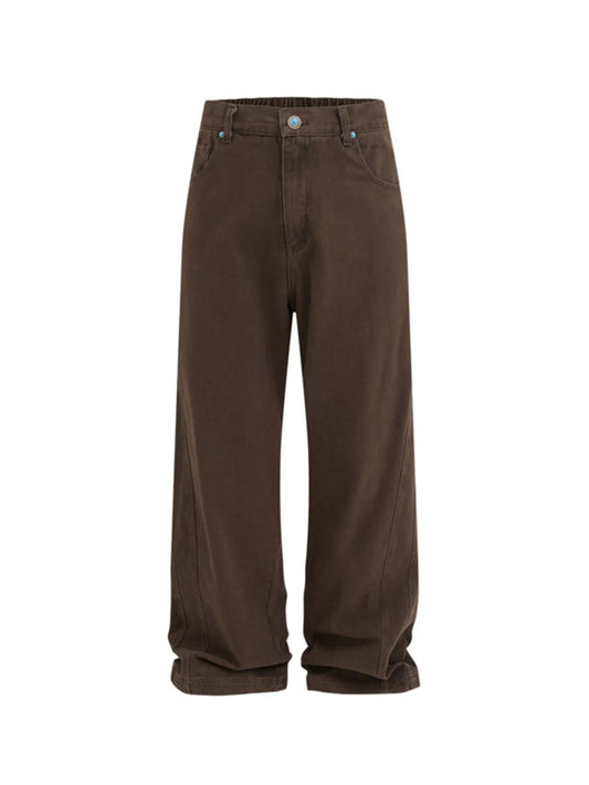 Men's Wide Leg Casual Pants - Velora Luxury Fashion