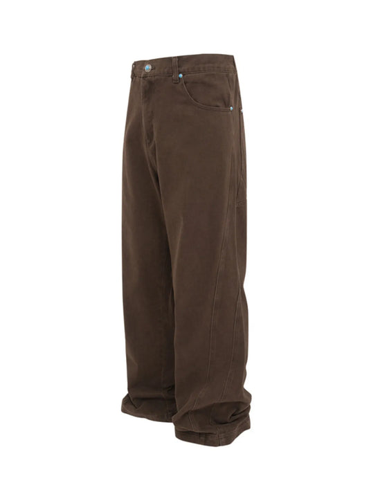Men's Wide Leg Casual Pants - Velora Luxury Fashion