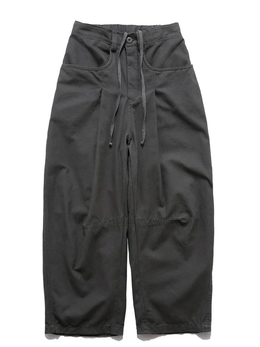 Men's Wide Leg Drawstring Cargo Curved Pants - Velora