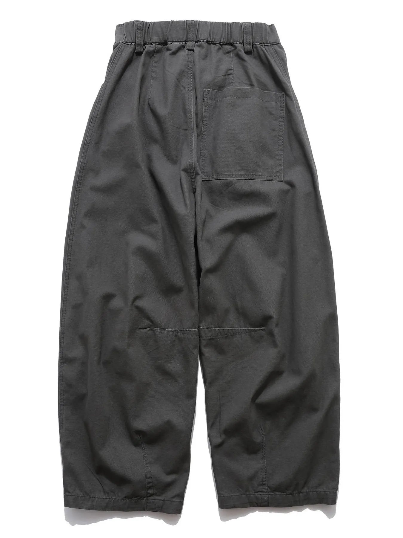 Men's Wide Leg Drawstring Cargo Curved Pants - Velora Luxury Fashion