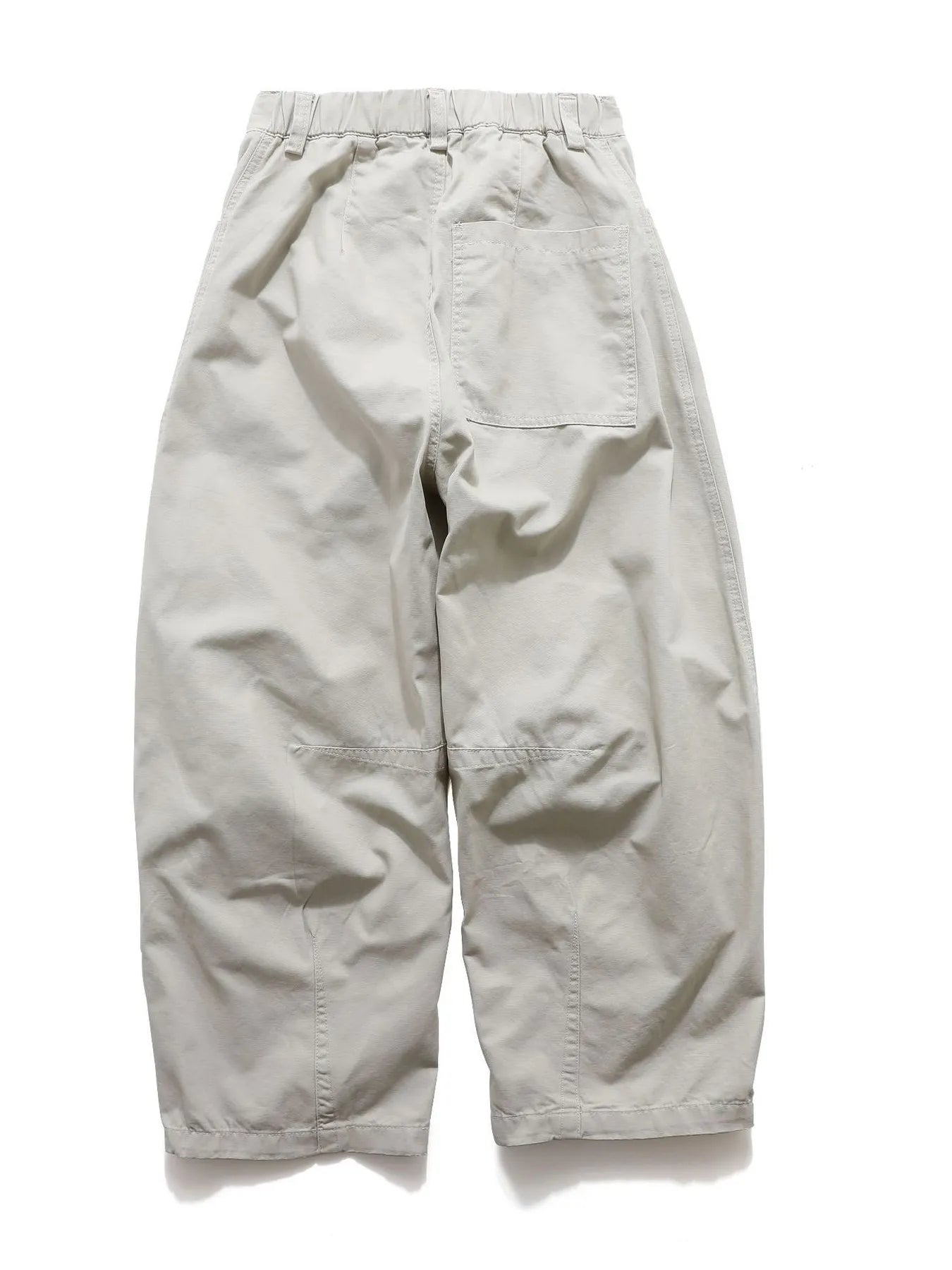 Men's Wide Leg Drawstring Cargo Curved Pants - Velora Luxury Fashion