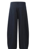 Men's Wide Leg Drawstring Cargo Pants - Velora Luxury Fashion