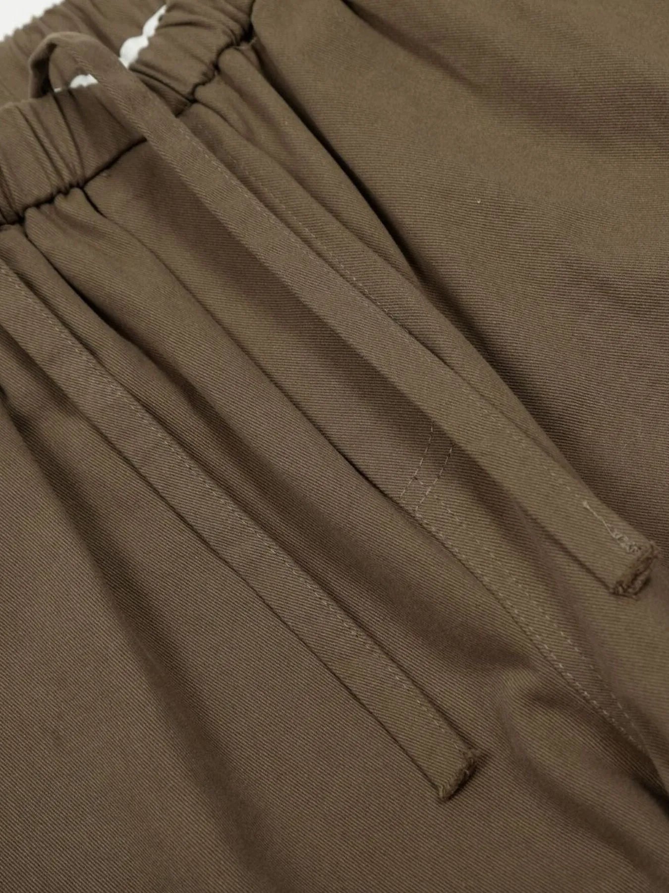 Men's Wide Leg Drawstring Elastic Waist Pants - Velora Luxury Fashion