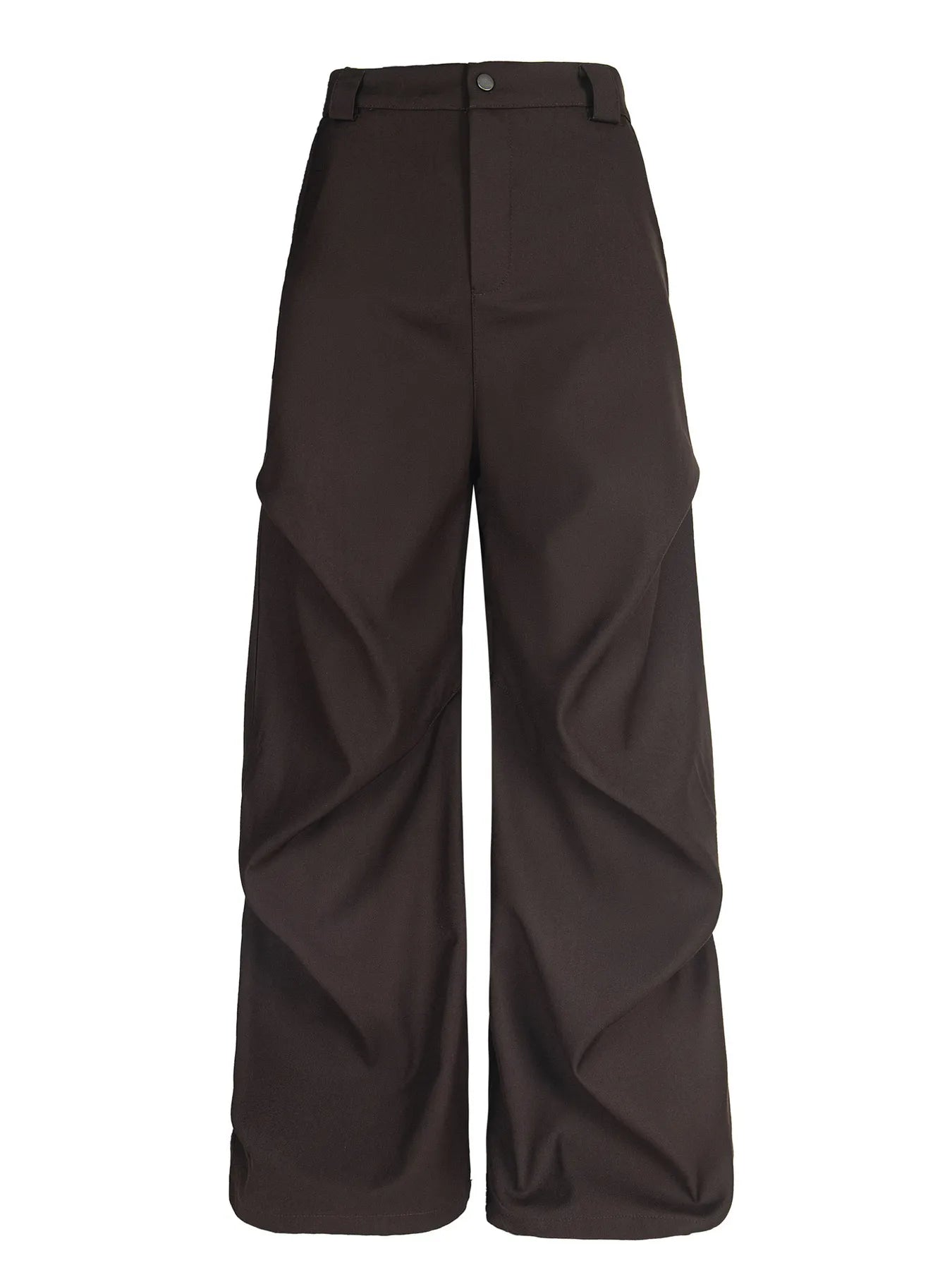 Men's Wide Leg High Waist Pants - Velora Luxury Fashion