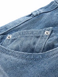 Men's Wide Leg High Waist Relaxed Fit Jeans - Velora Luxury Fashion