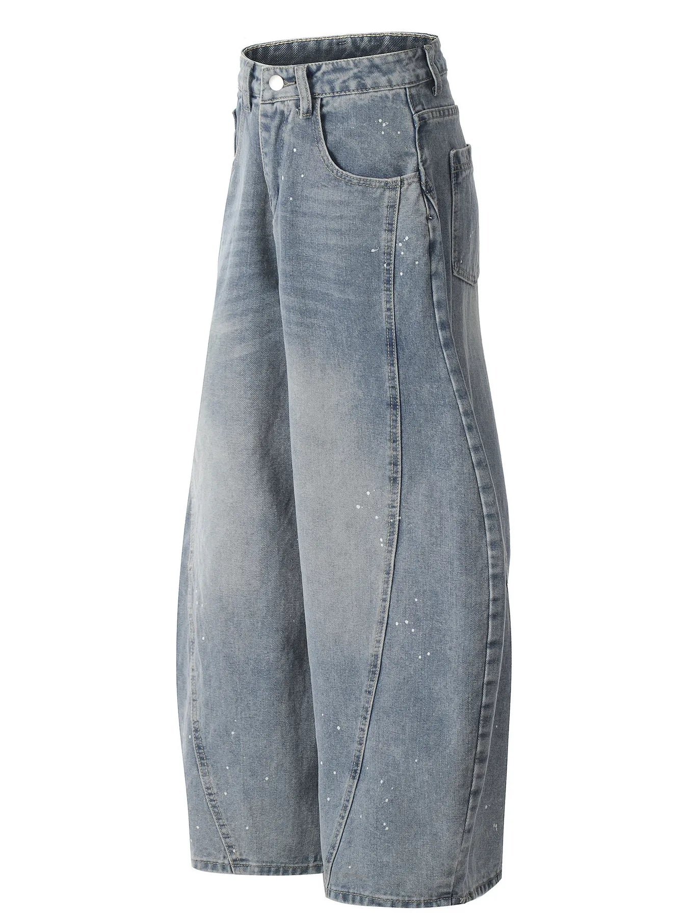Men's Wide Leg Jeans - Velora Luxury Fashion