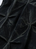 Men's Wide Leg Jeans with Ruched Detail - Velora Luxury Fashion