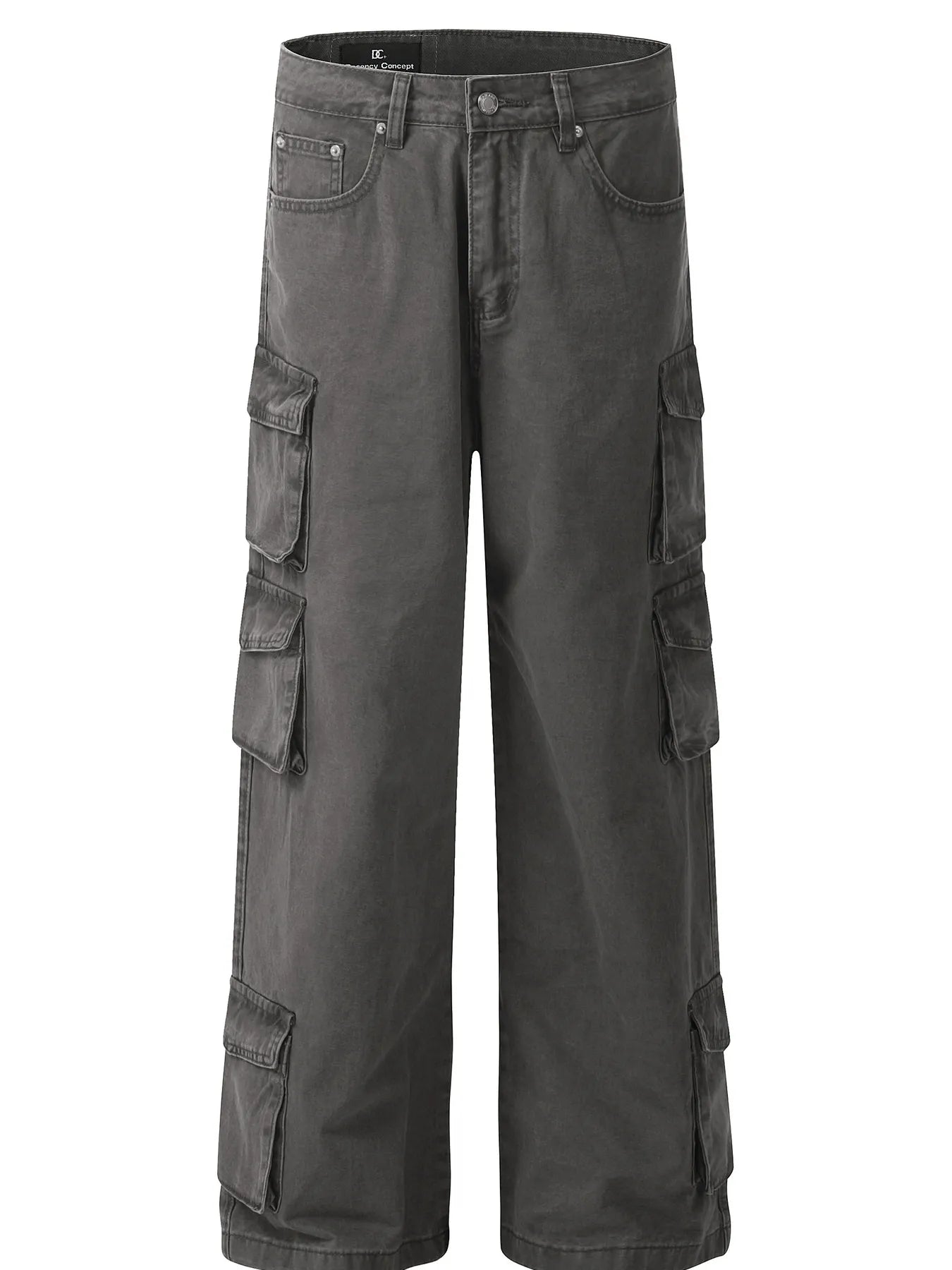 Men's Wide Leg Multi-Pocket Cargo Pants - Velora Luxury Fashion