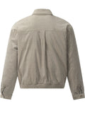 Men's Zip Up Jacket with Pockets - Velora Luxury Fashion