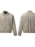 Men's Zip Up Jacket with Pockets - Velora Luxury Fashion