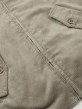 Men's Zip Up Jacket with Pockets - Velora Luxury Fashion
