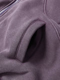 Men's Zip Up Long Sleeve Hoodie - Velora Luxury Fashion