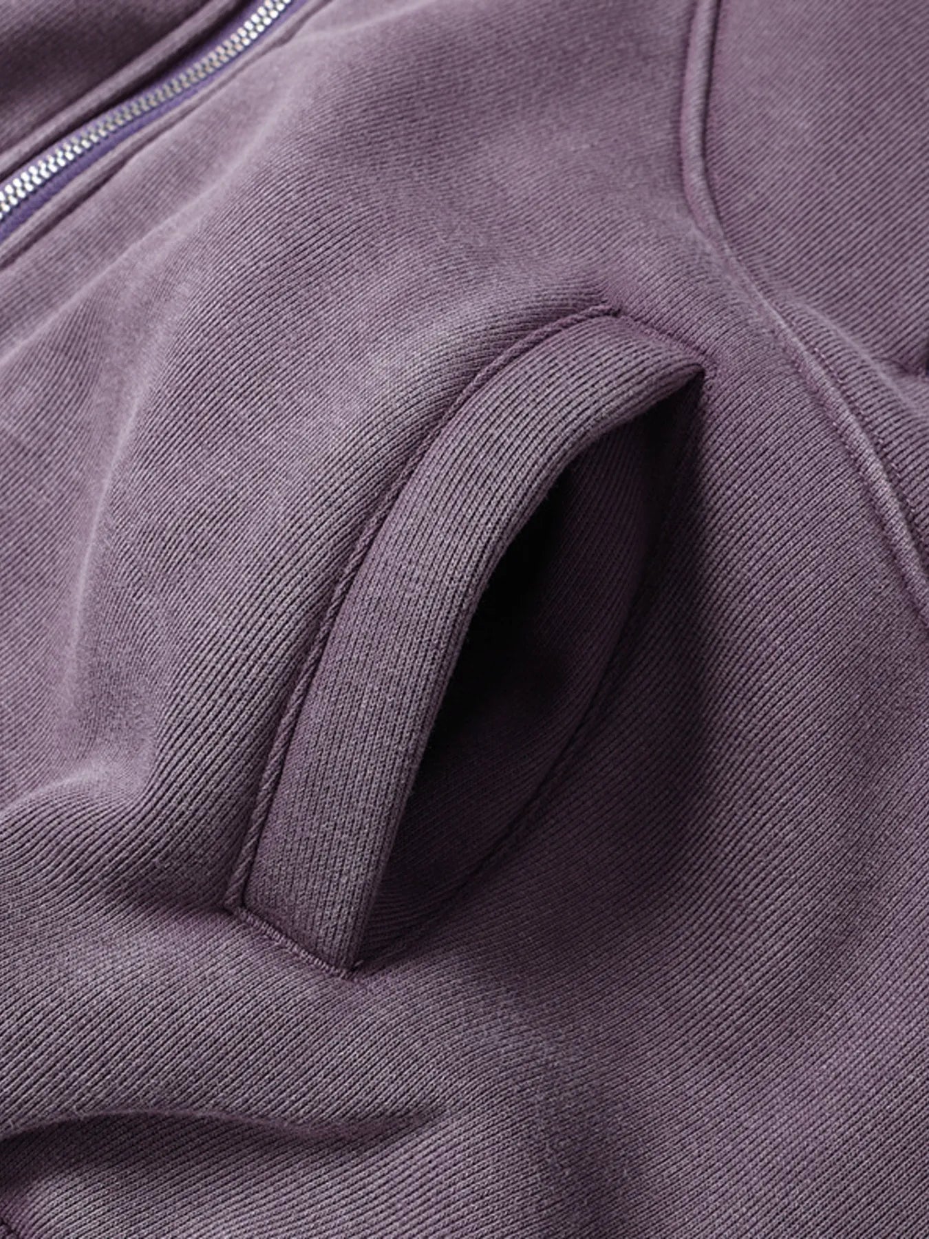 Men's Zip Up Long Sleeve Hoodie - Velora Luxury Fashion