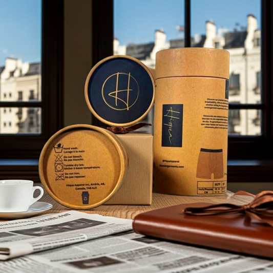 Men’s gift packaging with 3 Brief Boxers - Velora Luxury Fashion