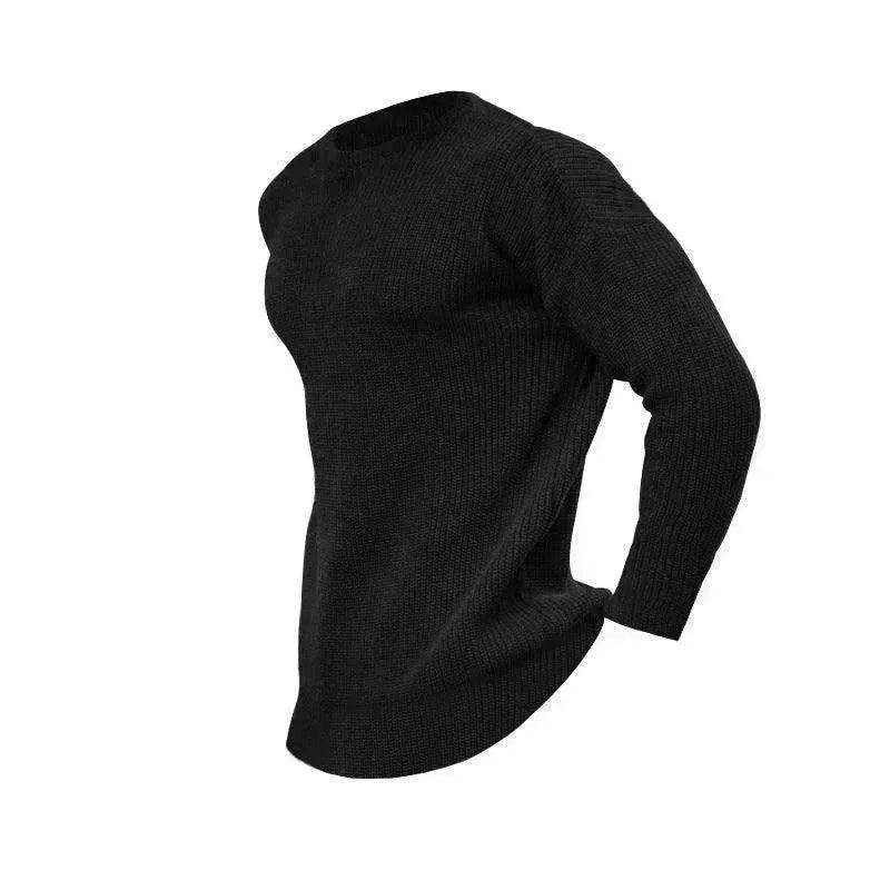 Men's Fashionable Knitted Pullover - Velora