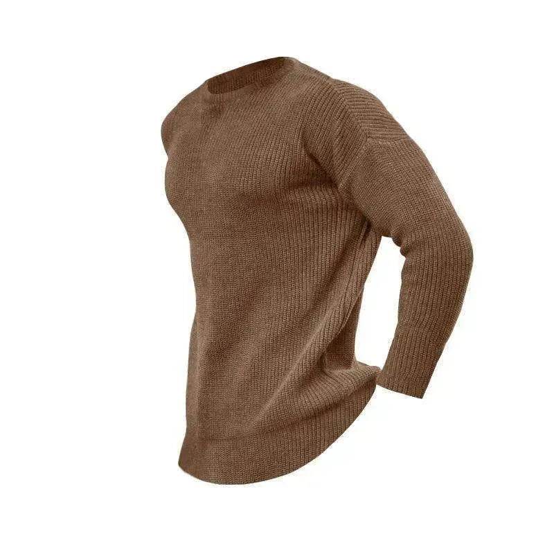 Men's Fashionable Knitted Pullover - Velora