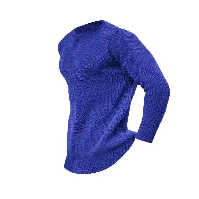 Men's Fashionable Knitted Pullover - Velora