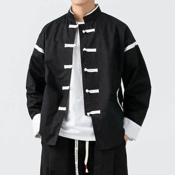 Men's Martial Arts Kung Fu Tang Style Plus Size Jacket