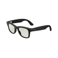 Meta Regular Square Sunglasses Wayfarer Matte Black / G15 Green Transitions Regular (Renewed) - Velora Luxury Fashion