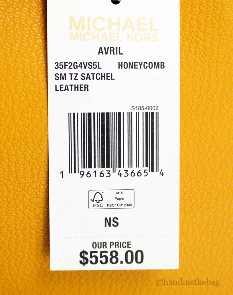 Michael Kors Avril Petite Honeycomb Leather Crossbody - Velora Luxury Fashion