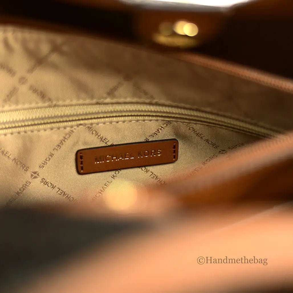 Michael Kors Bedford Signature Brown Tote - Velora Luxury Fashion