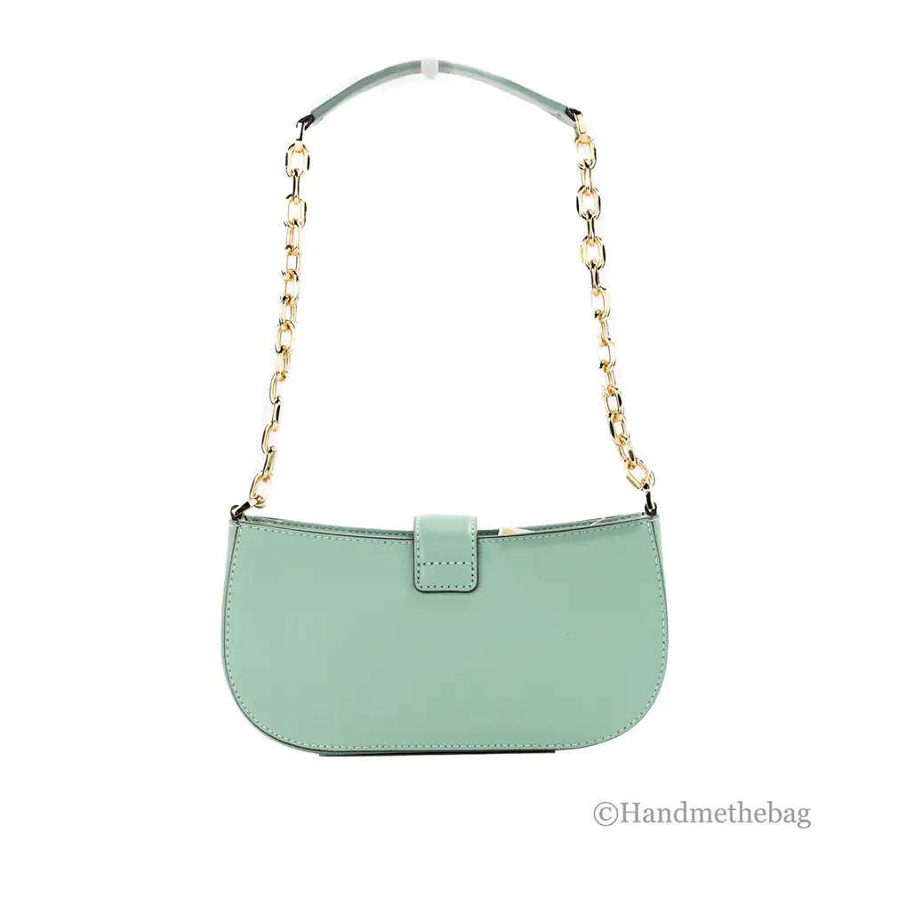 Michael Kors Carmen Leather Pouchette Shoulder Bag - Velora Luxury Fashion