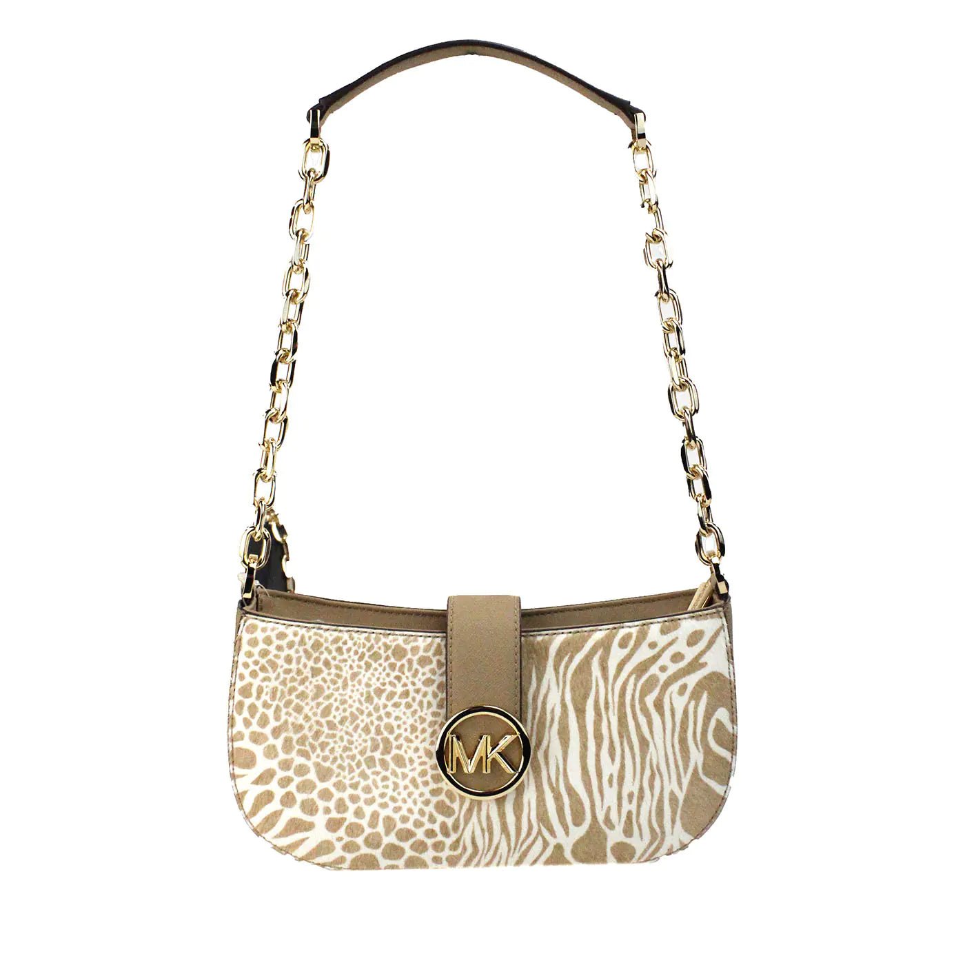 Michael Kors Carmen Small Haircalf Pouchette Shoulder Bag - Velora Luxury Fashion
