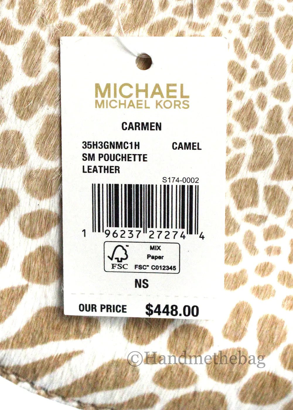 Michael Kors Carmen Small Haircalf Pouchette Shoulder Bag - Velora Luxury Fashion