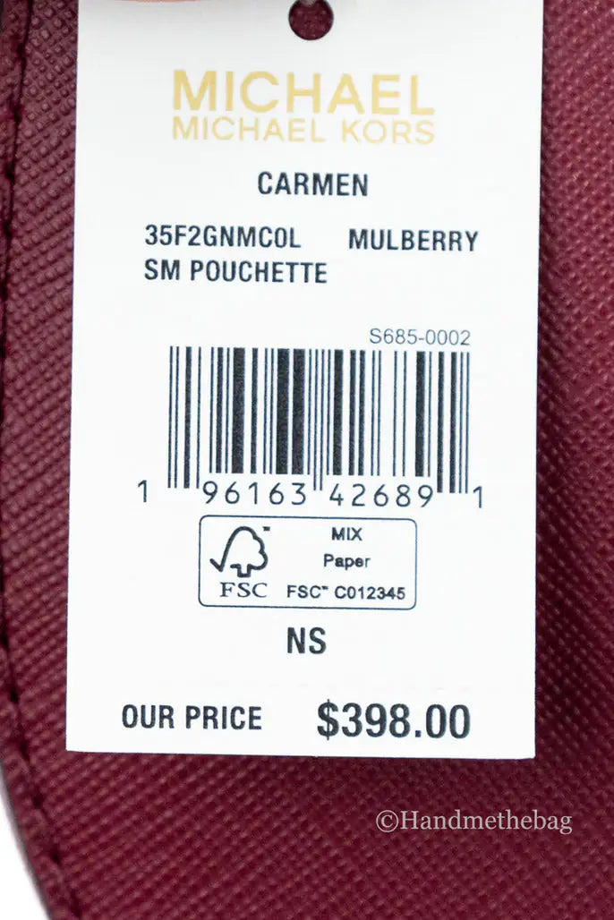 Michael Kors Carmen Small Pouchette Shoulder Bag - Velora Luxury Fashion