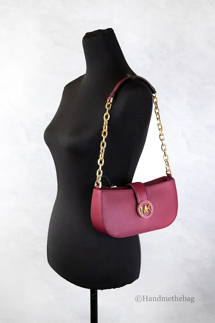 Michael Kors Carmen Small Pouchette Shoulder Bag - Velora Luxury Fashion