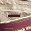 Michael Kors Charlotte Dark Cherry Large Top Zip Tote - Velora Luxury Fashion