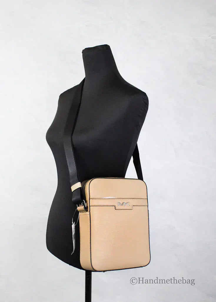 Michael Kors Cooper Leather Flight Crossbody Bag - Velora Luxury Fashion